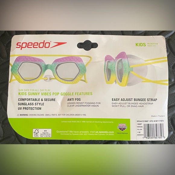 NEW Speedo Kids Sunny Vibes POP - Mermaid Style - Picture 7 of 7